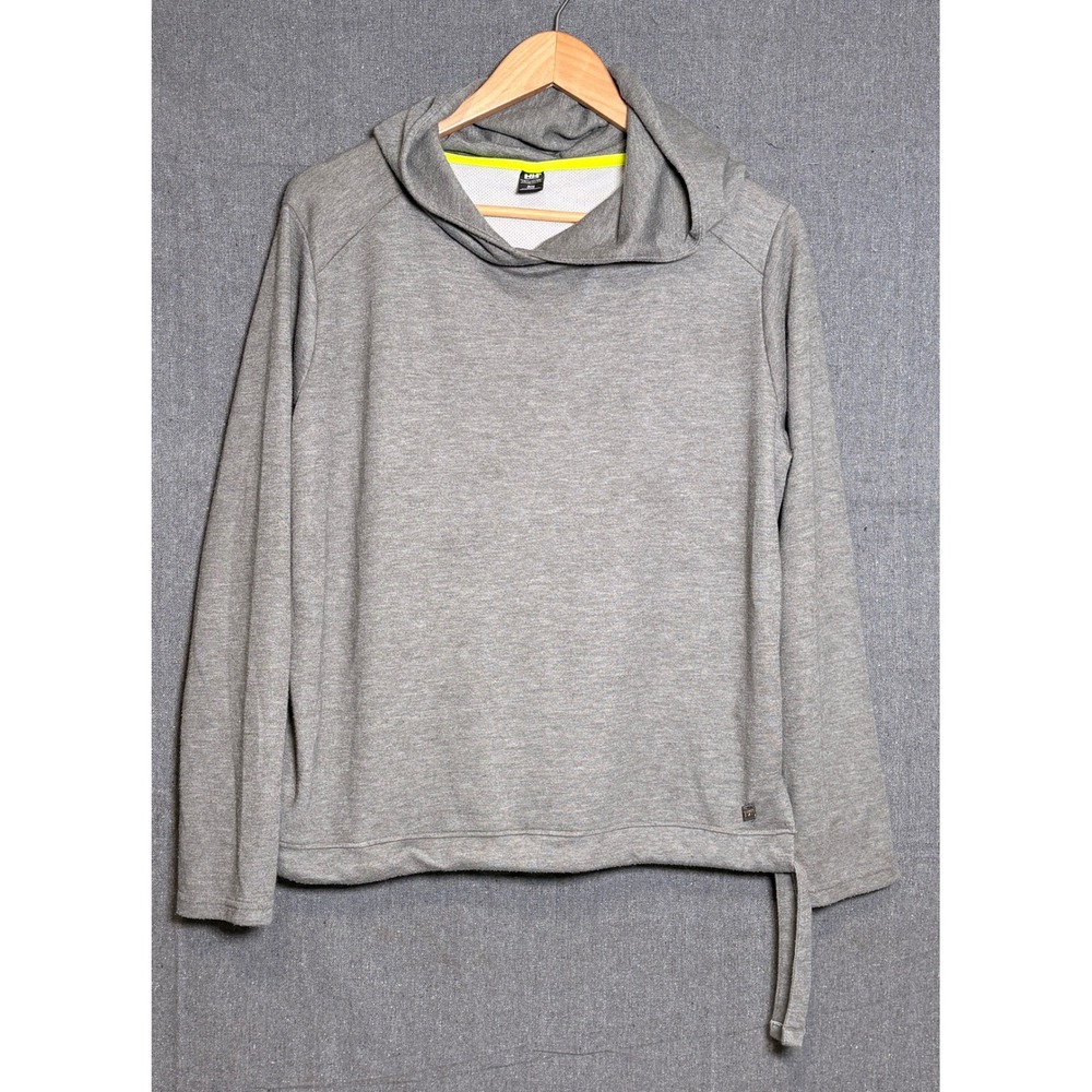 Helly Hansen Womens Grey Heathered Pullover Hoodie Mesh Lined Size Medium M‎